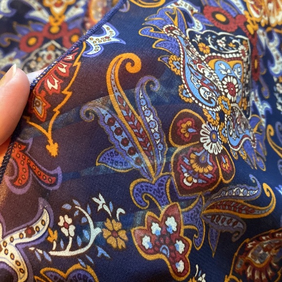 Funky Sheer Purple Kimono - Picture 3 of 3